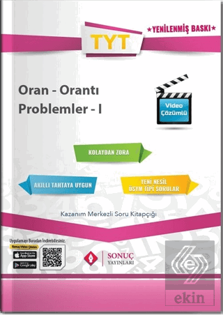 TYT Oran Orantı Problemler 1 Soru Bankası