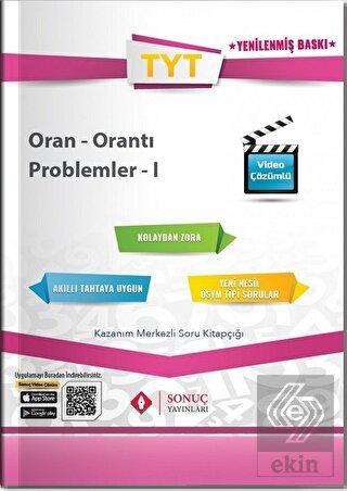 TYT Oran Orantı Problemler 1 Soru Bankası