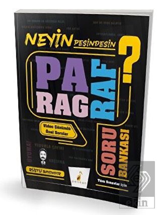 TYT Paragraf Soru Bankası - Neyin Peşindesin?