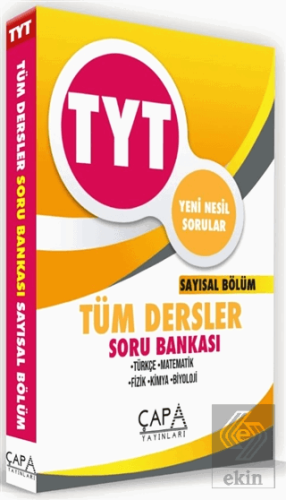 TYT Sayısal Tüm Dersler Soru Bankası
