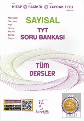 TYT Sayısal Tüm Dersler Soru Bankası