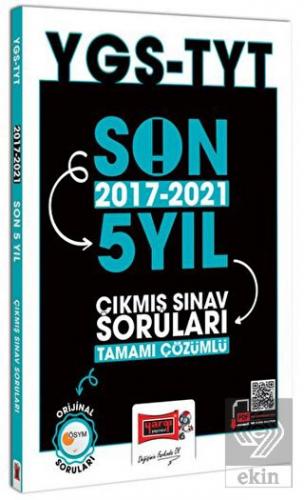 TYT Son 5 Yıl Tamamı Çözümlü Çıkmış Sınav Soruları