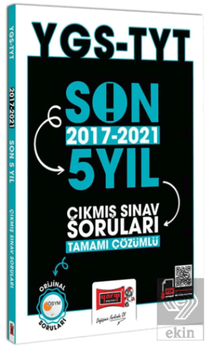 TYT Son 5 Yıl Tamamı Çözümlü Çıkmış Sınav Soruları