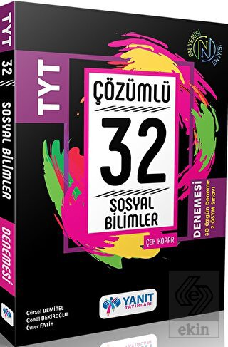TYT Sosyal Bilimler Video Çözümlü 32 Deneme