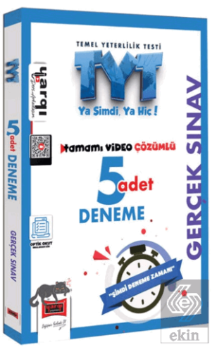 TYT Tamamı Video Çözümlü 5 Deneme Sınavı