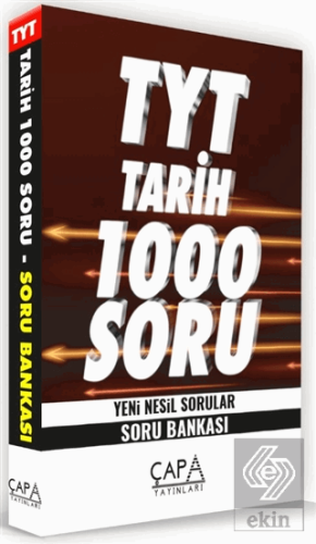TYT Tarih 1000 Soru Yeni Nesil Sorular - Soru Ban