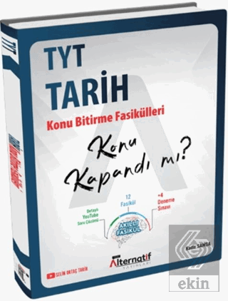 TYT Tarih Konu Bitirme Fasikülleri