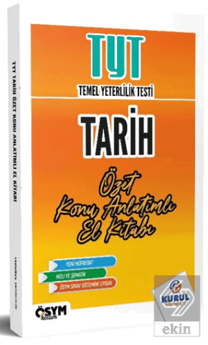 TYT Tarih Özet Konu Anlatımlı El Kitabı
