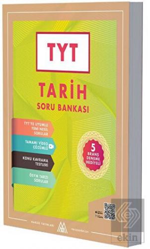 TYT Tarih Soru Bankası 5 Deneme Hediyeli-Video Çöz