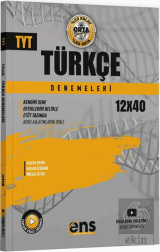 TYT Türkçe 12 x 40 Denemeleri