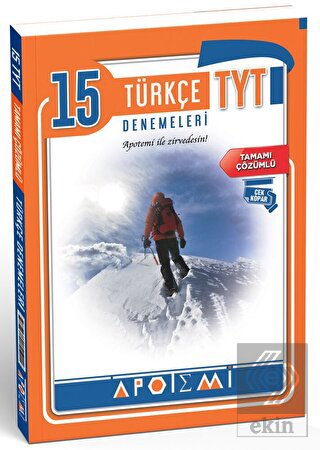 TYT Türkçe 15 Deneme Apotemi Yayınları
