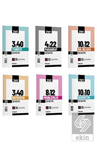 TYT Türkçe - Matematik Branş Deneme Sınavı Seti 6