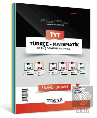 TYT Türkçe - Matematik Branş Deneme Sınavı Seti 6