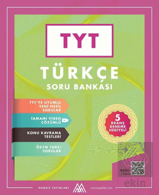 TYT Türkçe Soru Bankası Marsis Yayınları