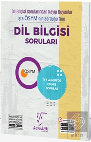 TYT ve MSÜ Dil Bilgisi Çıkmış Sorular