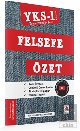 YKS 1. Oturum Felsefe Özet (TYT)