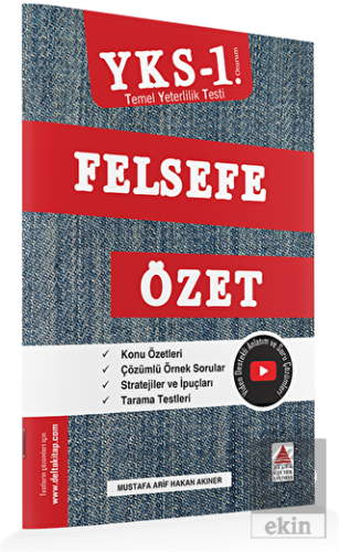 YKS 1. Oturum Felsefe Özet (TYT)