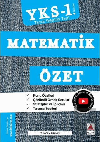 YKS 1. Oturum Matematik Özet