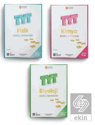 Üç Dört Beş TYT Fizik Kimya Biyoloji Soru Bankası Seti Kolektif Üç Dör