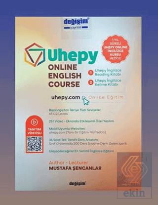 Uhepy Online English Course ( 2 Kitap + Online Eğitim)