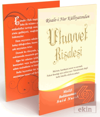 Uhuvvet Risalesi Büyük Boy