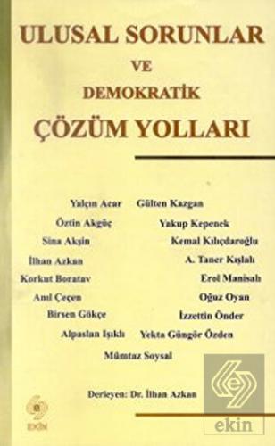 Ulusal Sorunlar ve Demokratik Çözüm Yolları