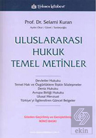 Uluslararası Hukuk Temel Metinler