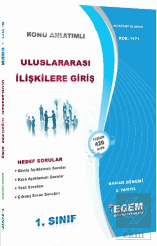 Uluslararası İlişkilere Giriş Konu Anlatımlı Soru