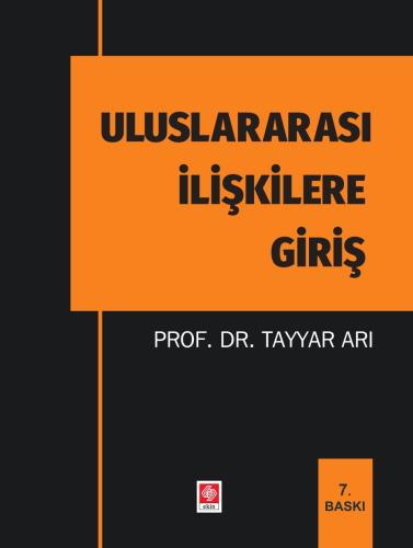 Uluslararası İlişkilere Giriş Tayyar Arı