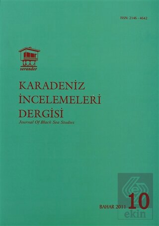 Uluslararası Karadeniz İncelemeleri Dergisi / İnte