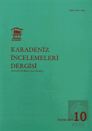 Uluslararası Karadeniz İncelemeleri Dergisi / İnte