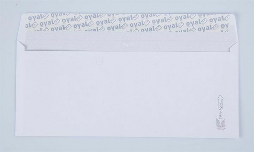 Umur Oyal Buklet Zarf Silikonlu 110GR 500LÜ Beyaz