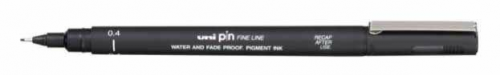 Uni PiN 0.4 fine line Akrilik Uçlu Kalem Siyah