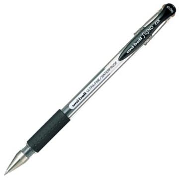 UNİBALL SİGNO NEEDLE 038 İĞNE UÇLU JEL KALEM SİYAH