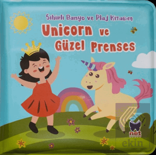 Unicorn ve Güzel Prenses - Sihirli Banyo ve Plaj Kitabım