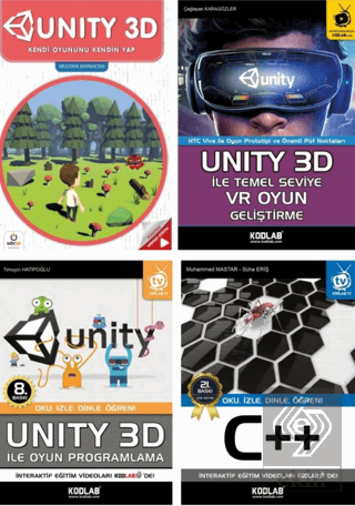 Unity 3D Eğitim Seti (4 Kitap Takım)