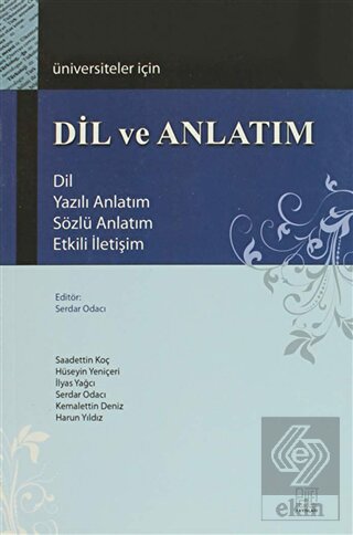 Üniversiteler için Dil ve Anlatım