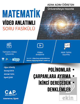 Üniversiteye Hazırlık Matematik Polinomlar, Çarpan