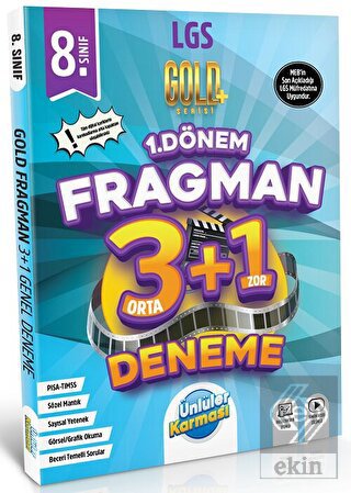 Ünlüler Karması 8. Sınıf LGS Tüm Dersler 1. Dönem