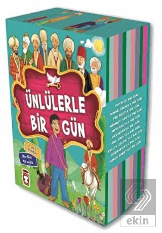 Ünlülerle Bir Gün Seti (10 Kitap Takım)