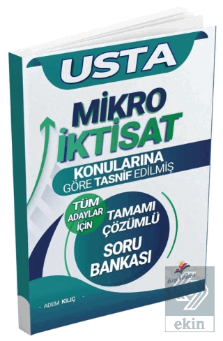 USTA KPSS A Grubu Mikro İktisat Soru Bankası Konularına Göre Çözümlü