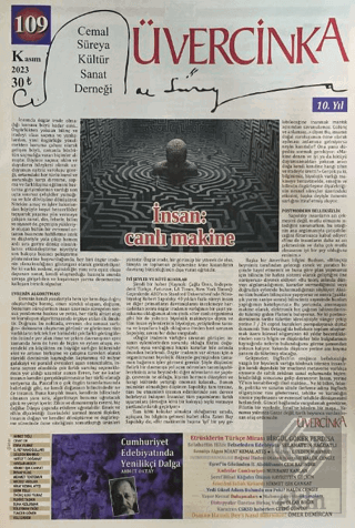 Üvercinka Dergisi: 109 Kasım 2023