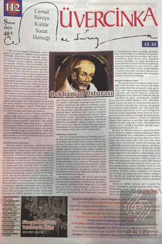 Üvercinka Dergisi Sayı: 112 Şubat 2024