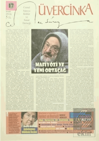 Üvercinka Dergisi Sayı : 17 Mart 2016