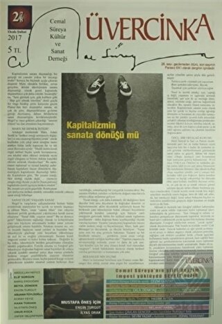 Üvercinka Dergisi Sayı : 27-28 Ocak-Şubat 2017