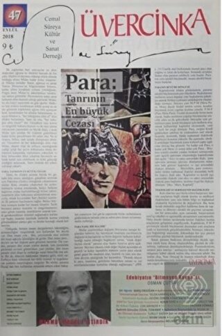 Üvercinka Dergisi Sayı: 47 Eylül 2018