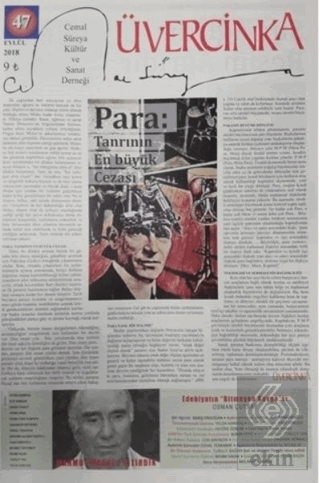 Üvercinka Dergisi Sayı: 47 Eylül 2018