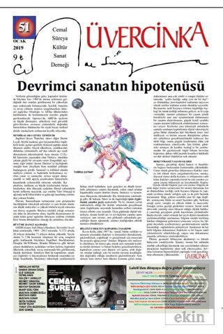 Üvercinka Dergisi Sayı: 51 Ocak 2019