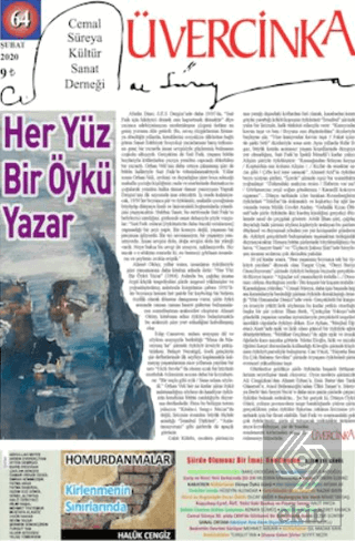 Üvercinka Dergisi Sayı: 64 Şubat 2020