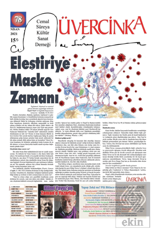 Üvercinka Dergisi Sayı: 78 Nisan 2021